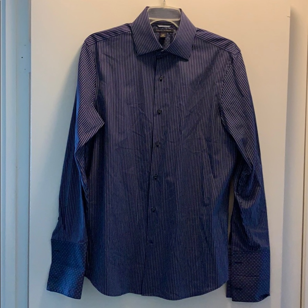 Banana republic collared business shirt